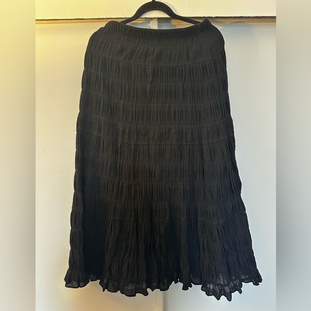 Long Black Women's Skirt